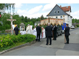 Bittprozession am Pfingstmontag (Foto: Karl-Franz Thiede)